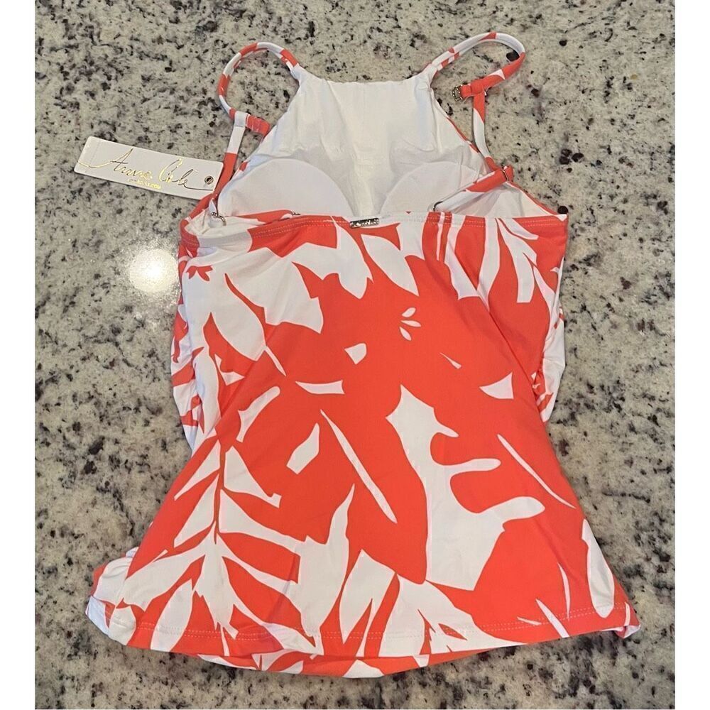 Anne Cole High Neck Tankini Top - Picture 3 of 5